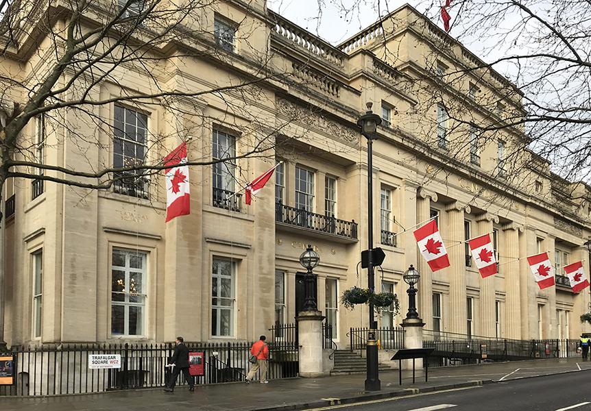 tours of canada house london